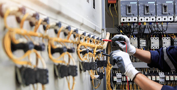 Professional Electrician technician working in Langley, WA